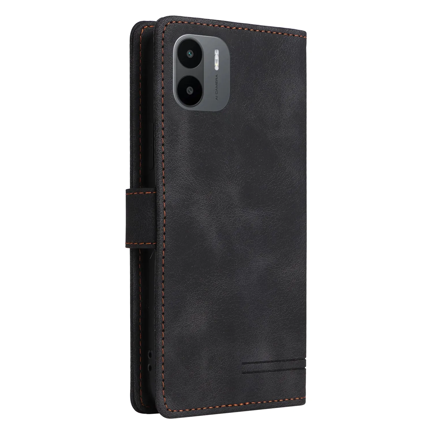 007 Series For Xiaomi Redmi A1 4G / A2 4G Leather Phone Case Stand Wallet Skin-touch Phone Cover