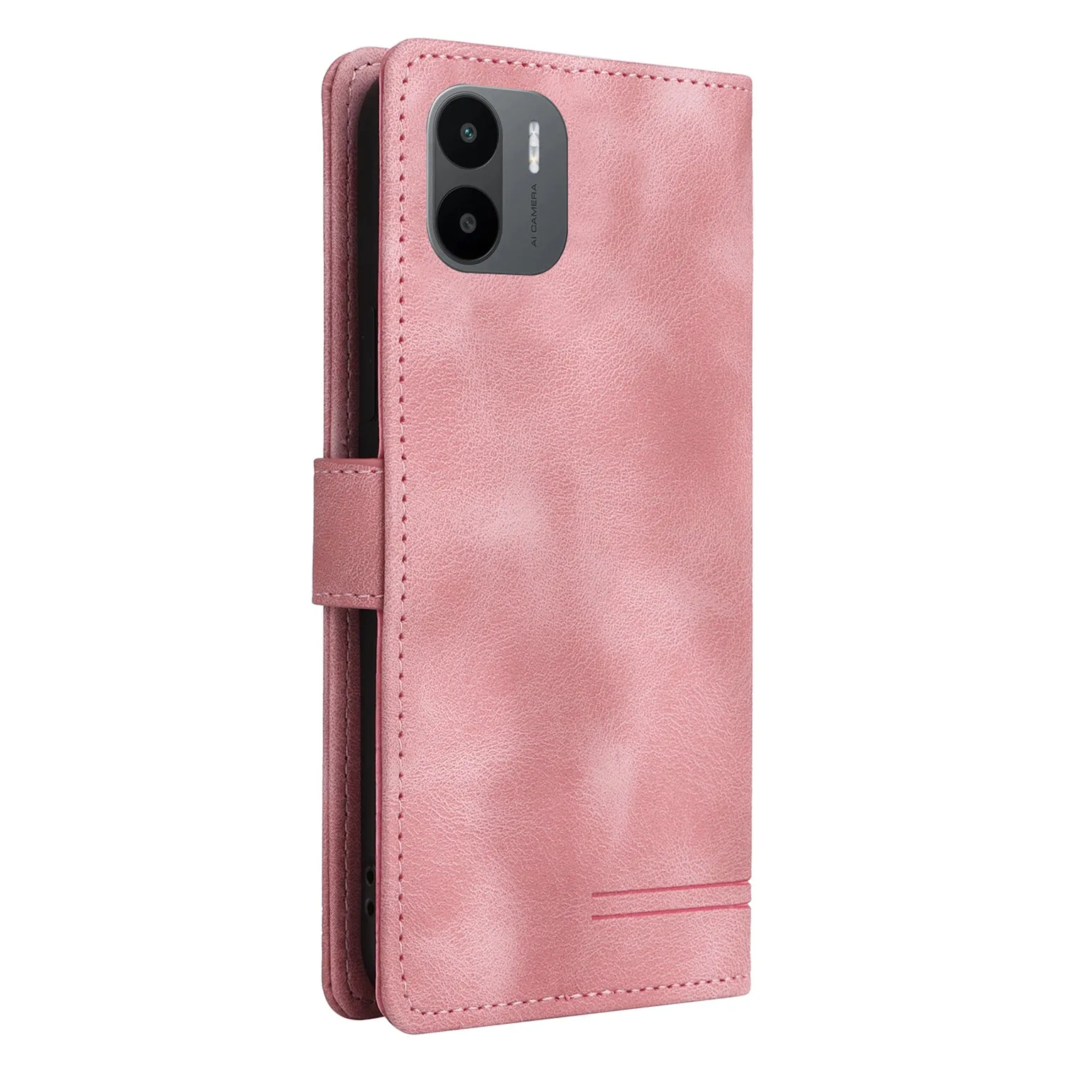 007 Series For Xiaomi Redmi A1 4G / A2 4G Leather Phone Case Stand Wallet Skin-touch Phone Cover