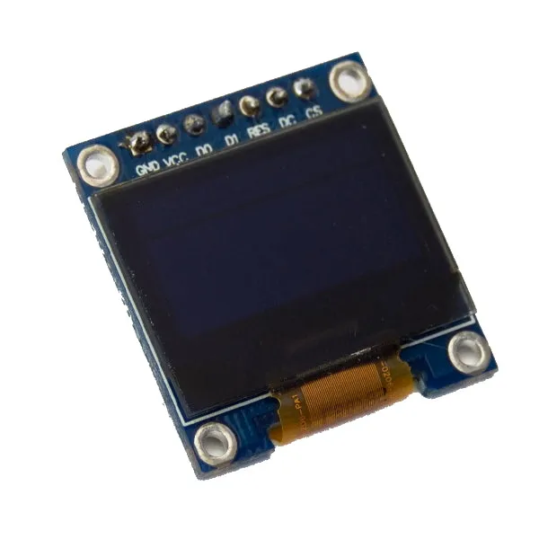 0.96” Monochrome OLED Display (SSD1306)