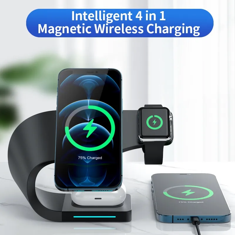 15W Fast Magnetic Wireless Charging Holder