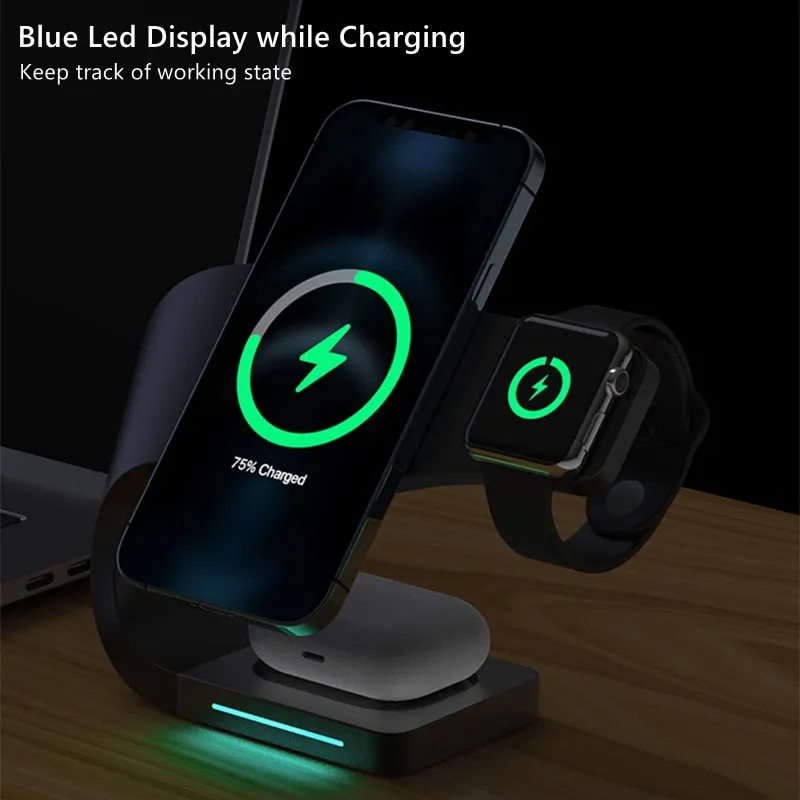 15W Fast Magnetic Wireless Charging Holder