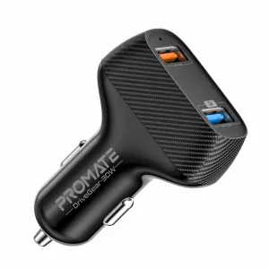 30W Ultra-fast Car Charger with Quick Charge 3.0