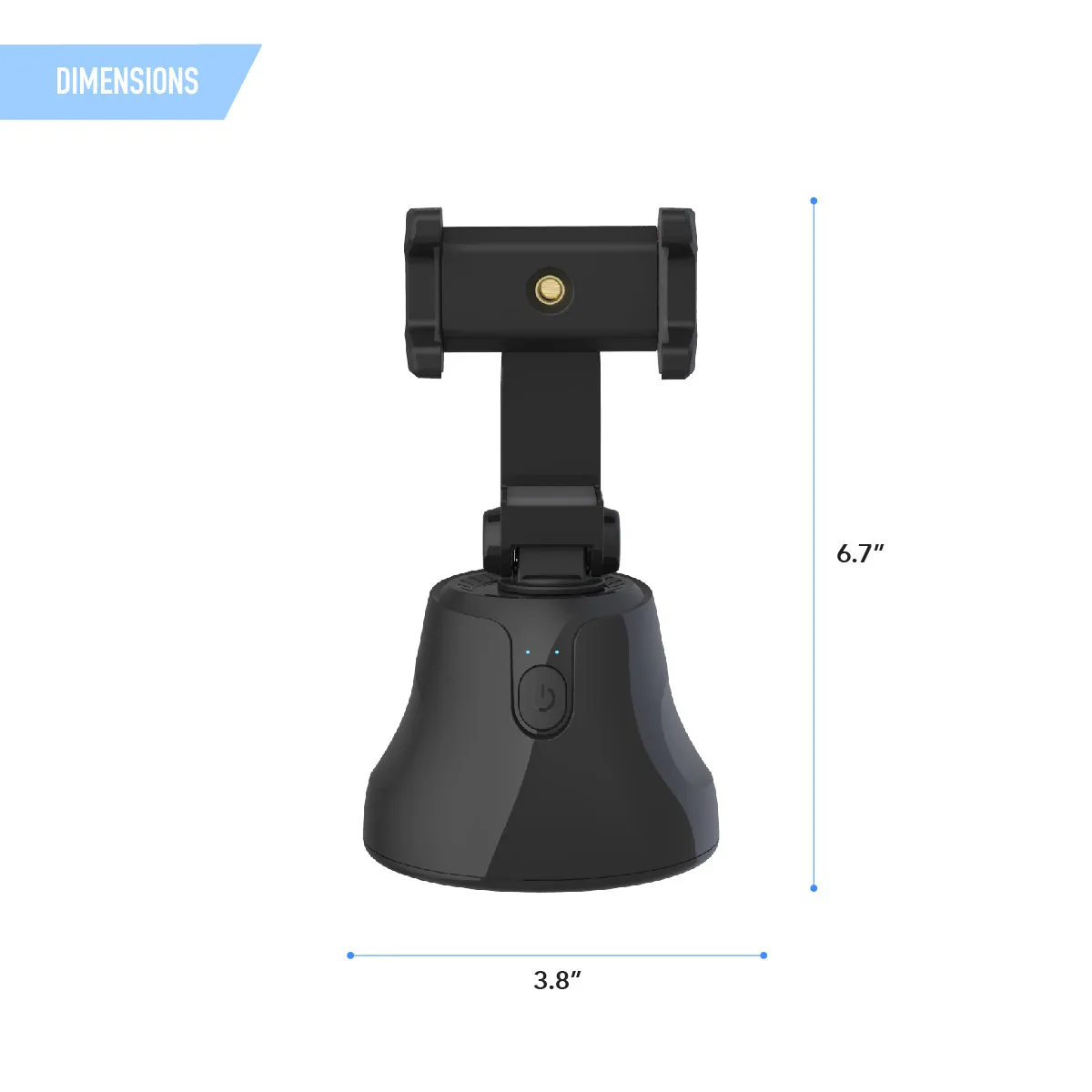 360 Degree Motion Tracker Rotation Auto Face Detection