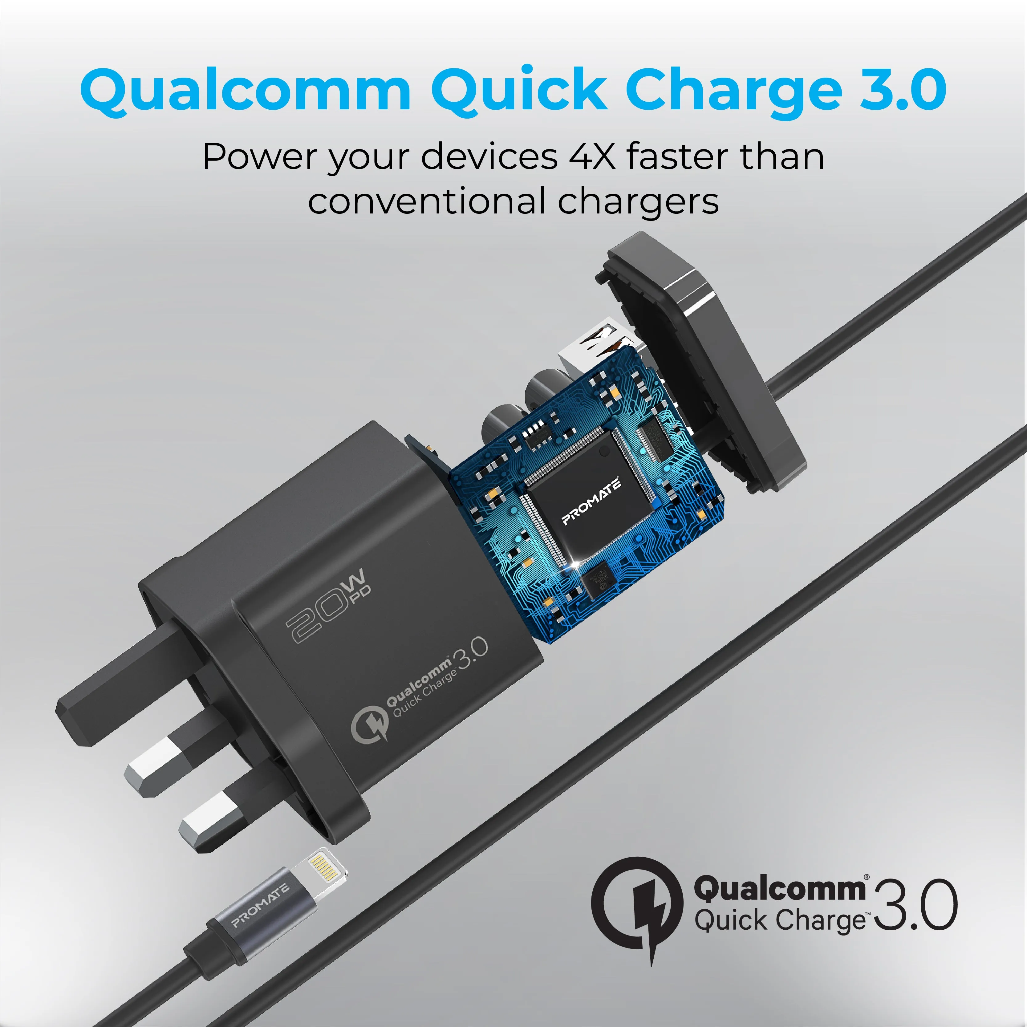 38W Ultra-Fast Charging Wall Charger