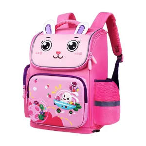 3d Ears Rabbit Space School Backpack for Kids