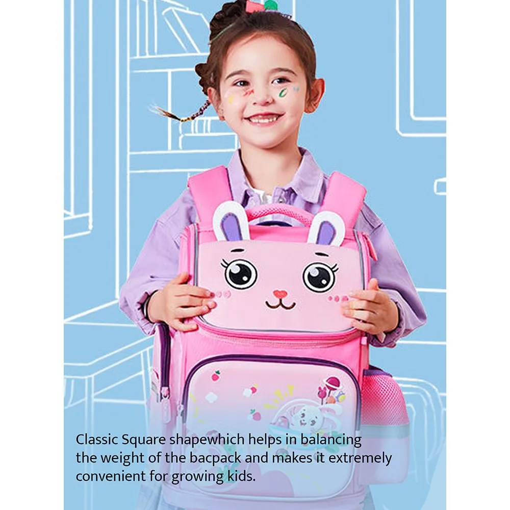 3d Ears Rabbit Space School Backpack for Kids