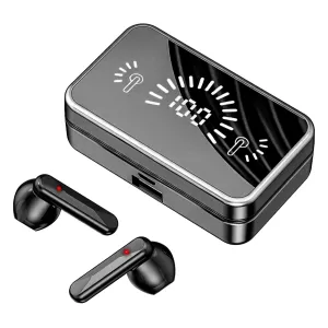 5.3 TWS Wireless Earbuds with Touch Control, In-Ear Headphones, Charging Case, Built-in Mic