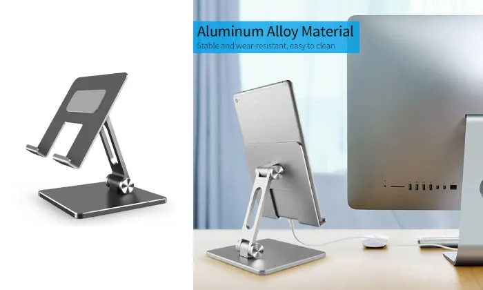 Adjustable Aluminum Alloy Mobile Phone Tablet Stand