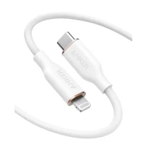 Anker PowerLine III Flow USBC to Lightning (0.9m/3ft) - White A8662H21