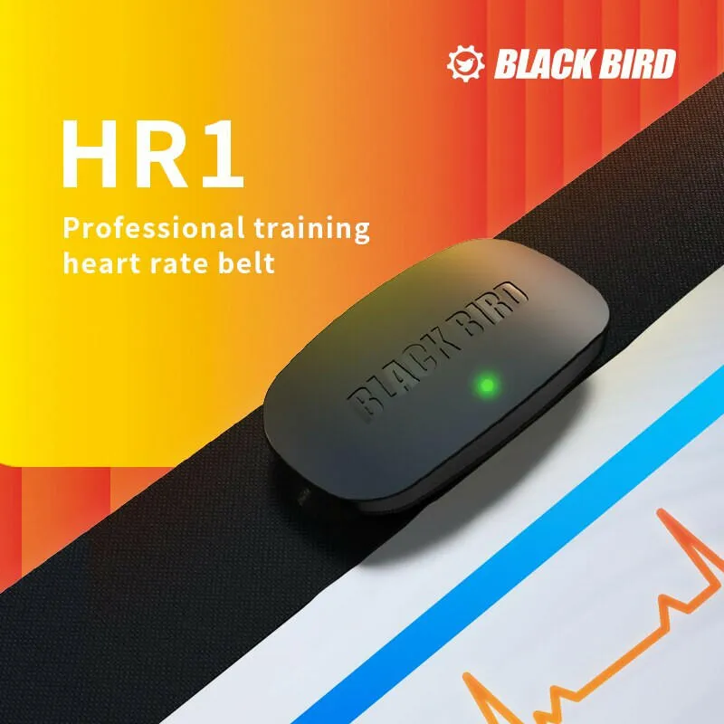 BlackBird HR1 Heart Rate Sensor Support ANT  Bluetooth Outdoor Sport Monitor Chest Strap Belt for Wahoo Garmin