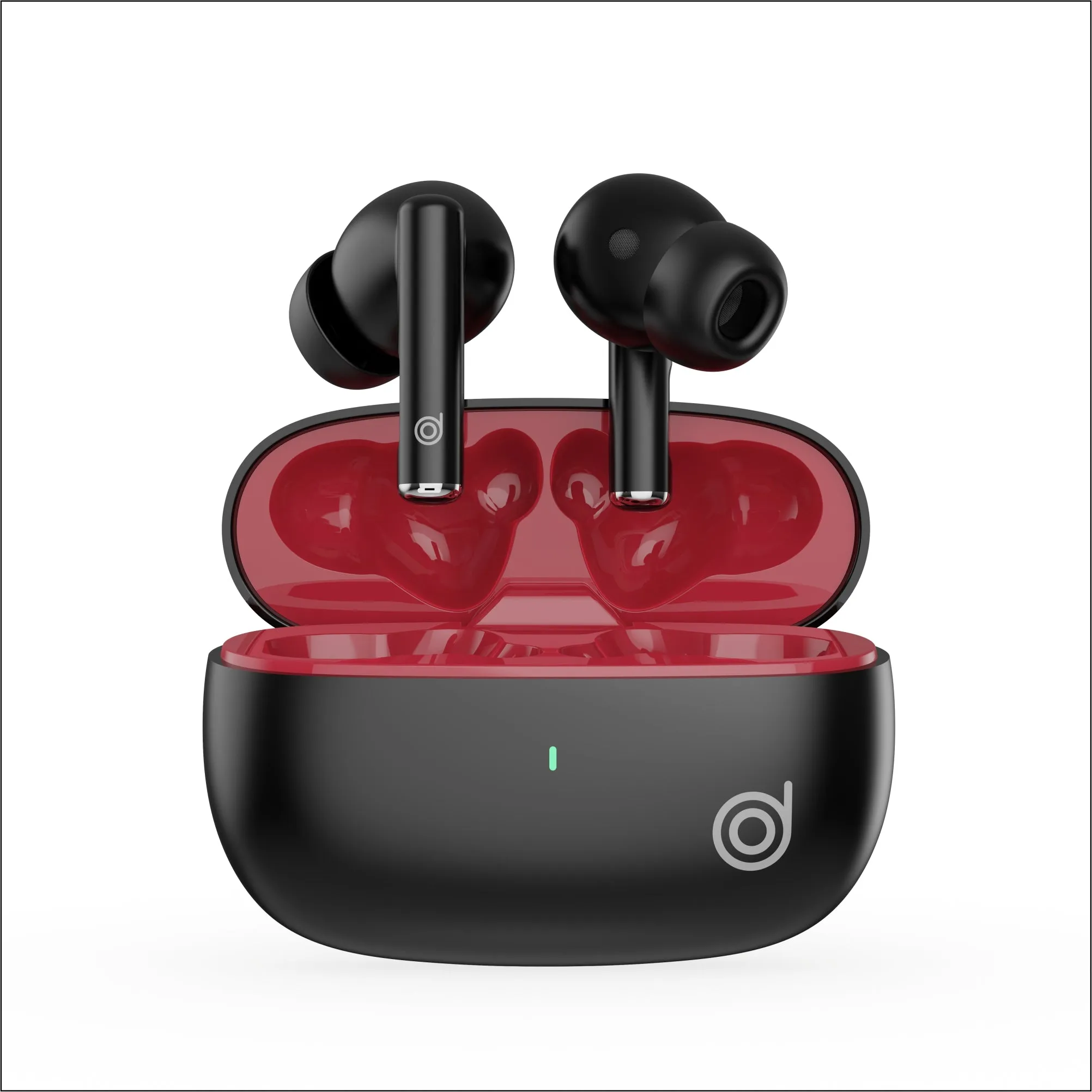 BoomAir Bass TWS Environmental Noise Cancelling Earbuds - Dual Mic, Bluetooth 5.3, USB-C - digifon