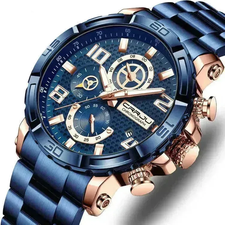 Classy Men's Casual Business Fashion Personality Quartz Watch