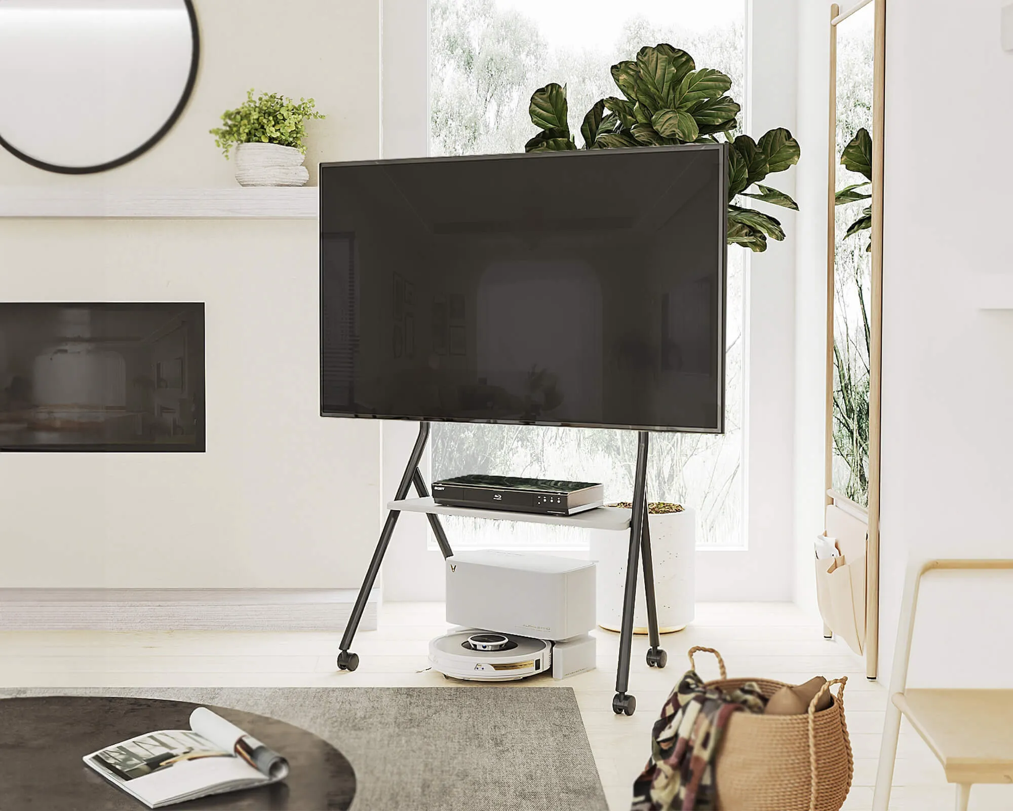 Collector TC78-1 Rolling TV Stand