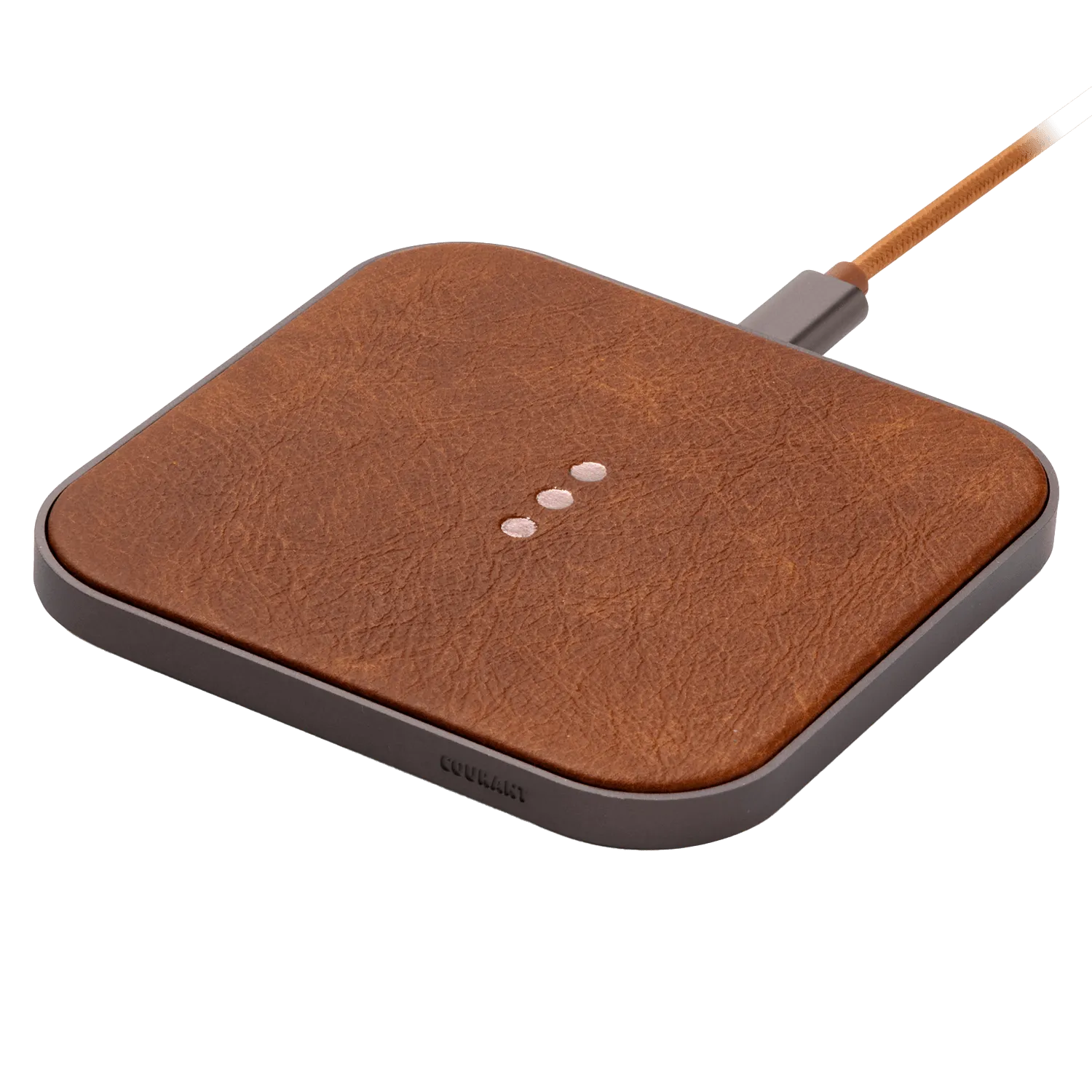 Courant Catch:1 Classic Wireless Charging Pad - Saddle