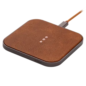 Courant Catch:1 Classic Wireless Charging Pad - Saddle