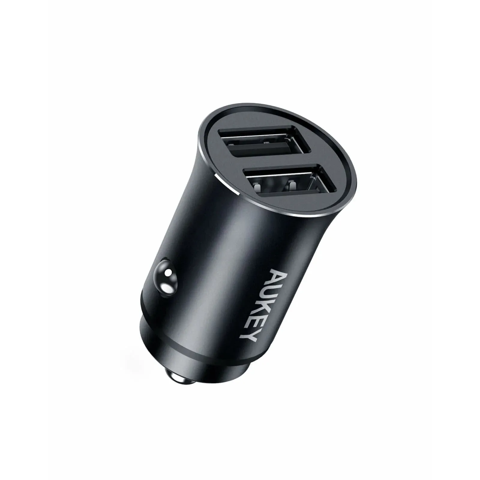 Dual USB-A Metal Car Charger 24W