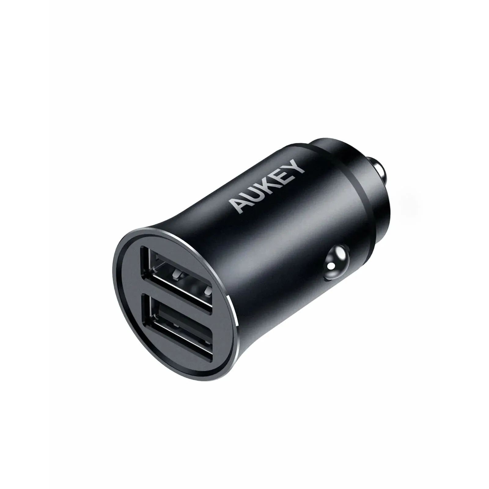 Dual USB-A Metal Car Charger 24W