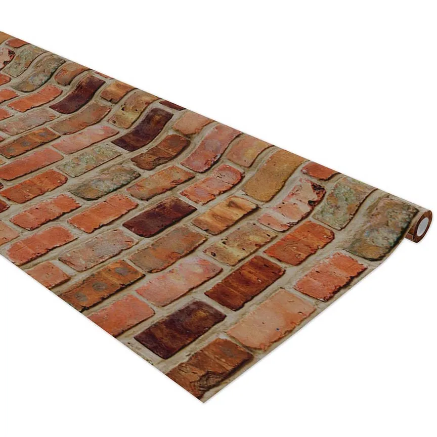 Fadeless® Reclaimed Brick Design Roll, 48" x 12'