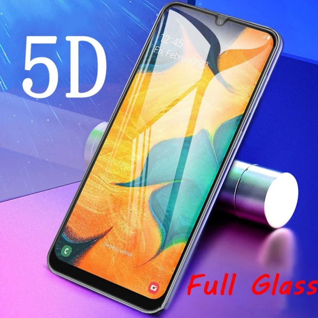 Galaxy A50s 5D Tempered Glass Screen Protector