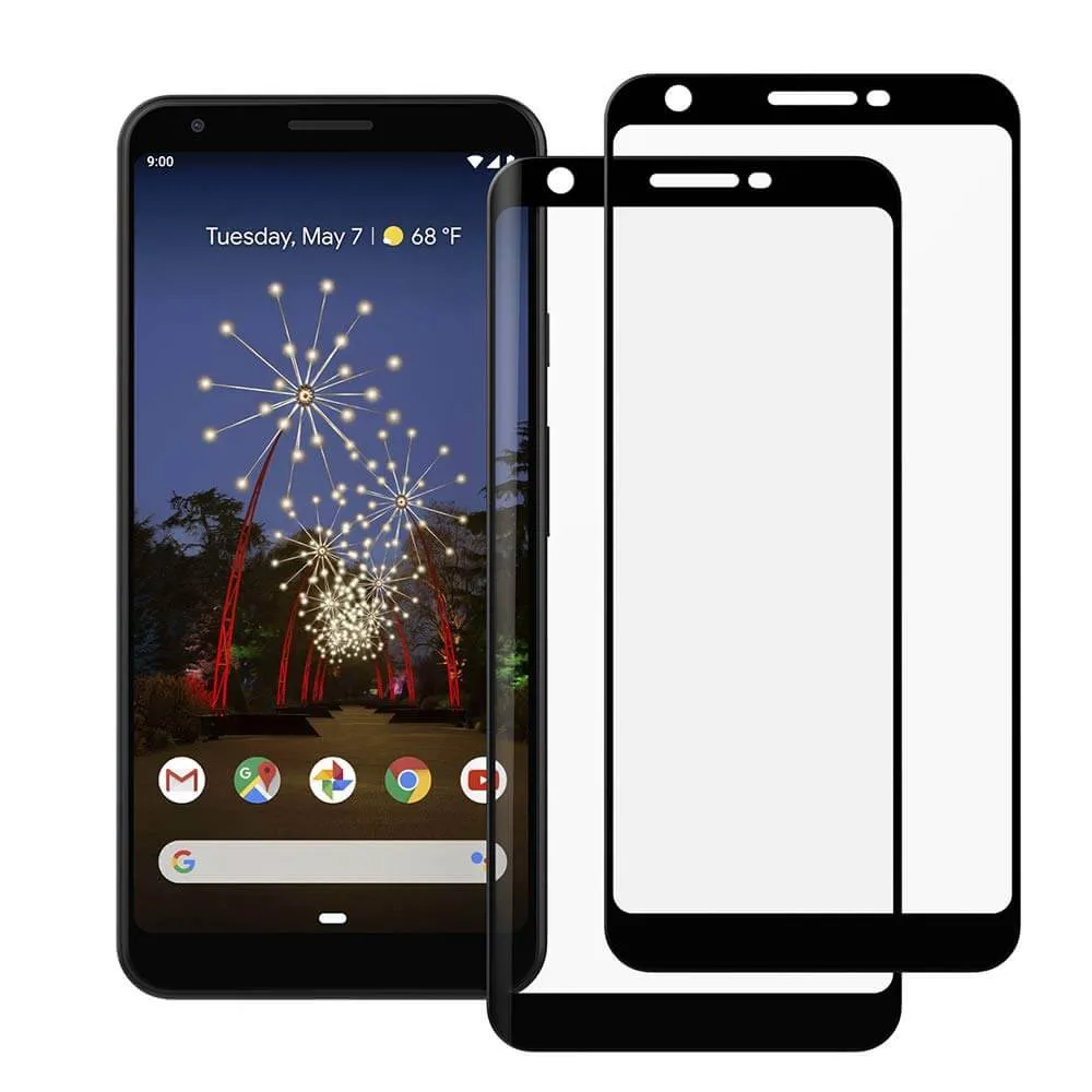 Google Pixel 3a Screen Protector Clear Tempered Glass