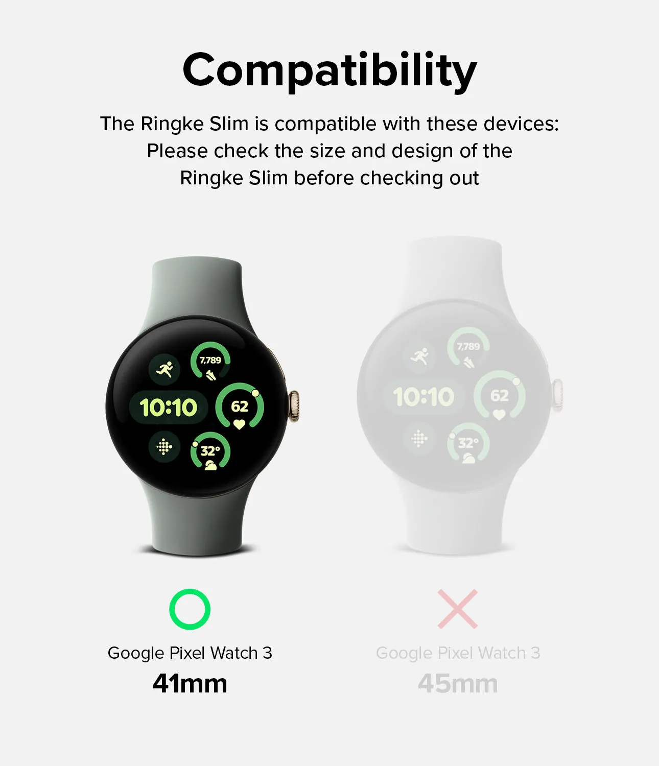 Google Pixel Watch 3 41mm | Slim