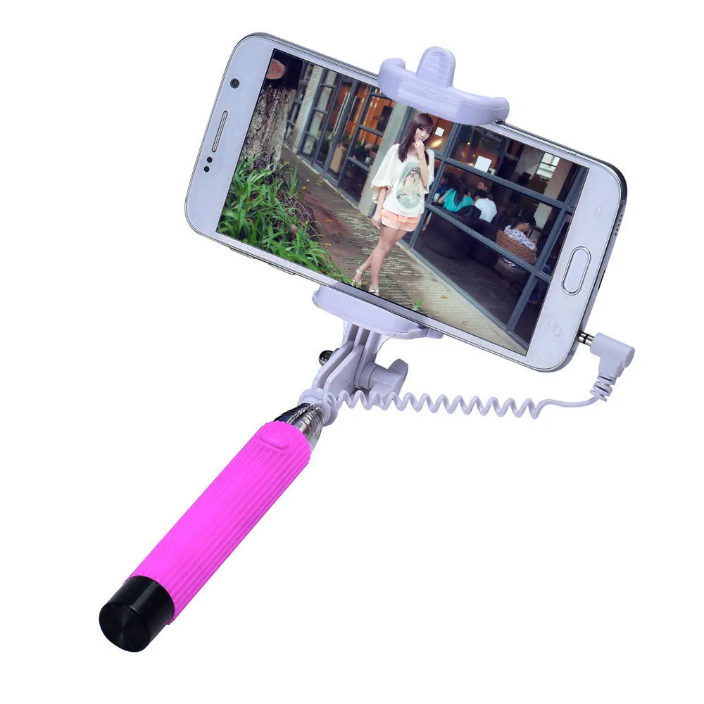 Handheld Extendable selfie stick for samsung For Apple monopod Mini Self-Pole Tripod Monopod Stick self selfie Monopad