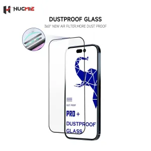 Hugmie® Dustproof Glass Screen Protector for iPhone