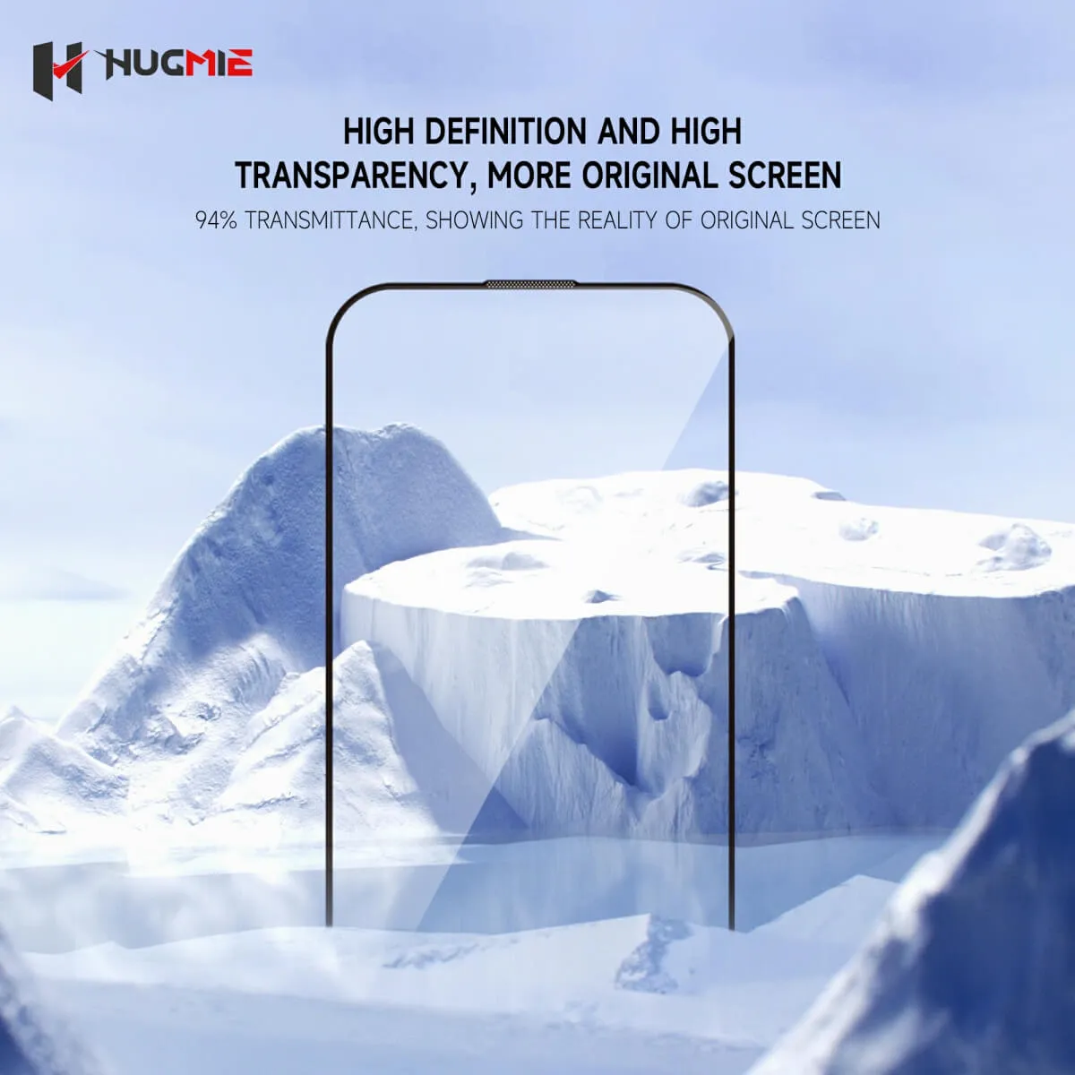 Hugmie® Dustproof Glass Screen Protector for iPhone