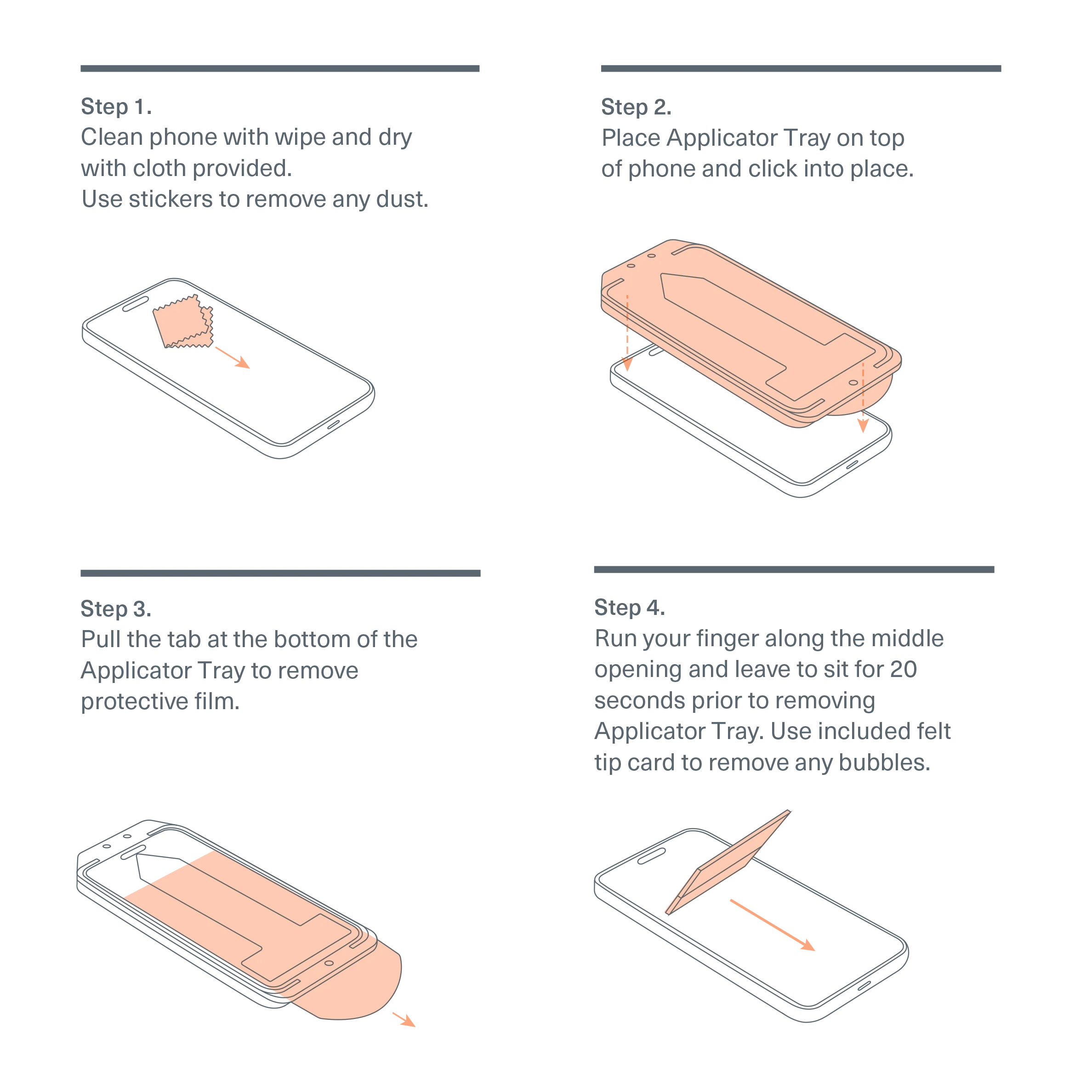 iPhone 15 Plus/16 Plus Gorilla Glass Screen Protector