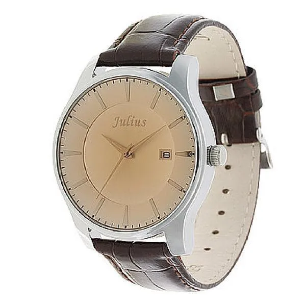 JS Elegante Leather Watch