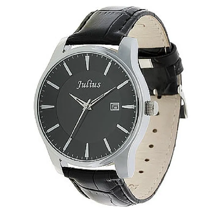 JS Elegante Leather Watch