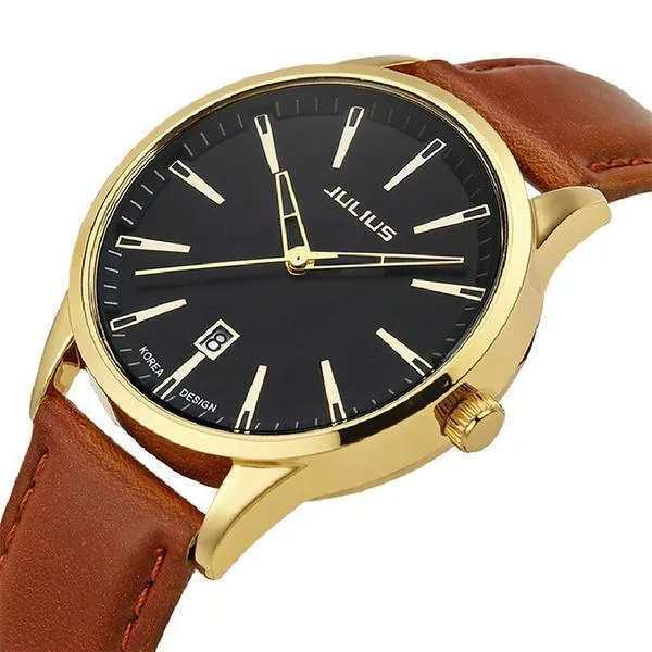 JS Klassisk Leather Watch