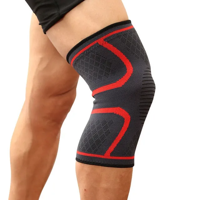 Knee Support Braces Elastic Nylon Sport Compression