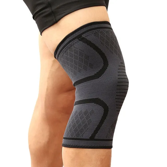 Knee Support Braces Elastic Nylon Sport Compression