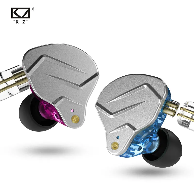 【KZ ZSN Pro】 In Ear Monitors IEM Earphones with Hybrid 1DD 1BA Wired Earbuds Headphones Gaming Earbuds Stereo Bass Sound