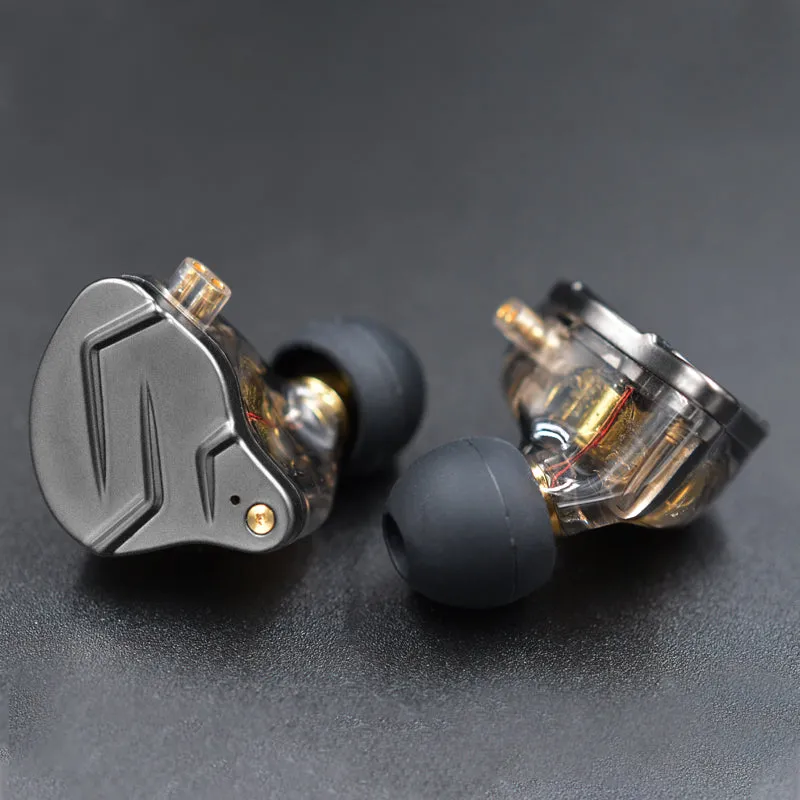 【KZ ZSN Pro】 In Ear Monitors IEM Earphones with Hybrid 1DD 1BA Wired Earbuds Headphones Gaming Earbuds Stereo Bass Sound