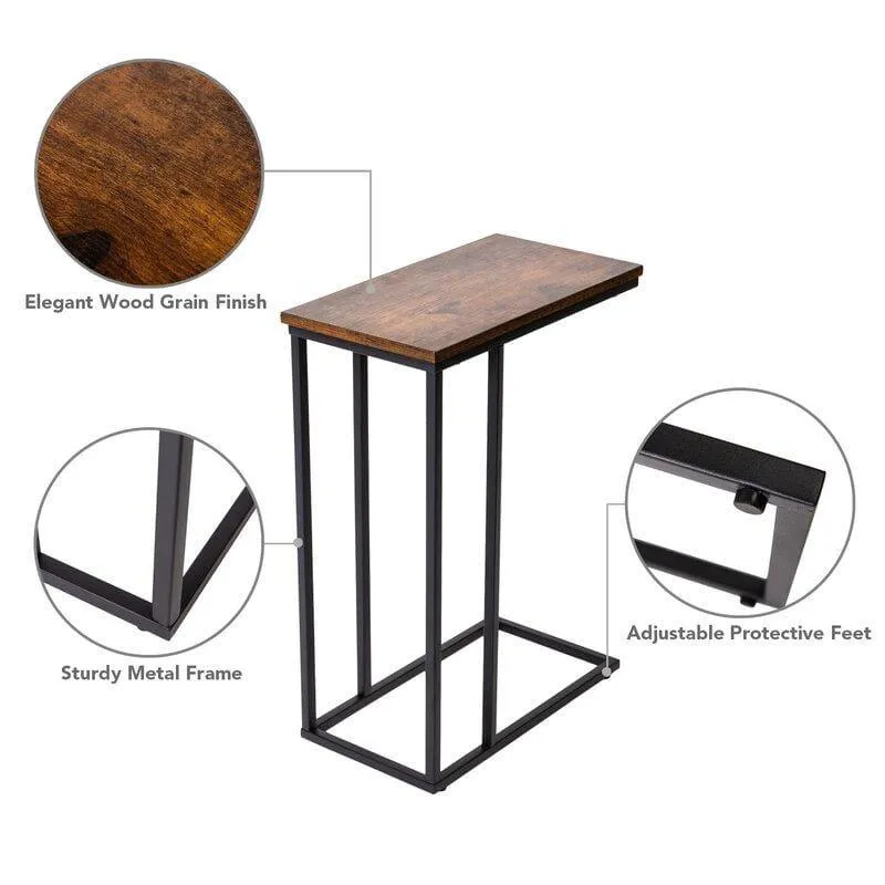 Laptop Table - C Shape Table, End Table & Laptop Table