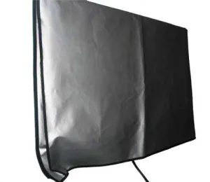 Large Flat Screen TV's Vinyl Padded Dust Covers Ideal for Outdoor Locations (60" Cover - 55" x 4" x 34")