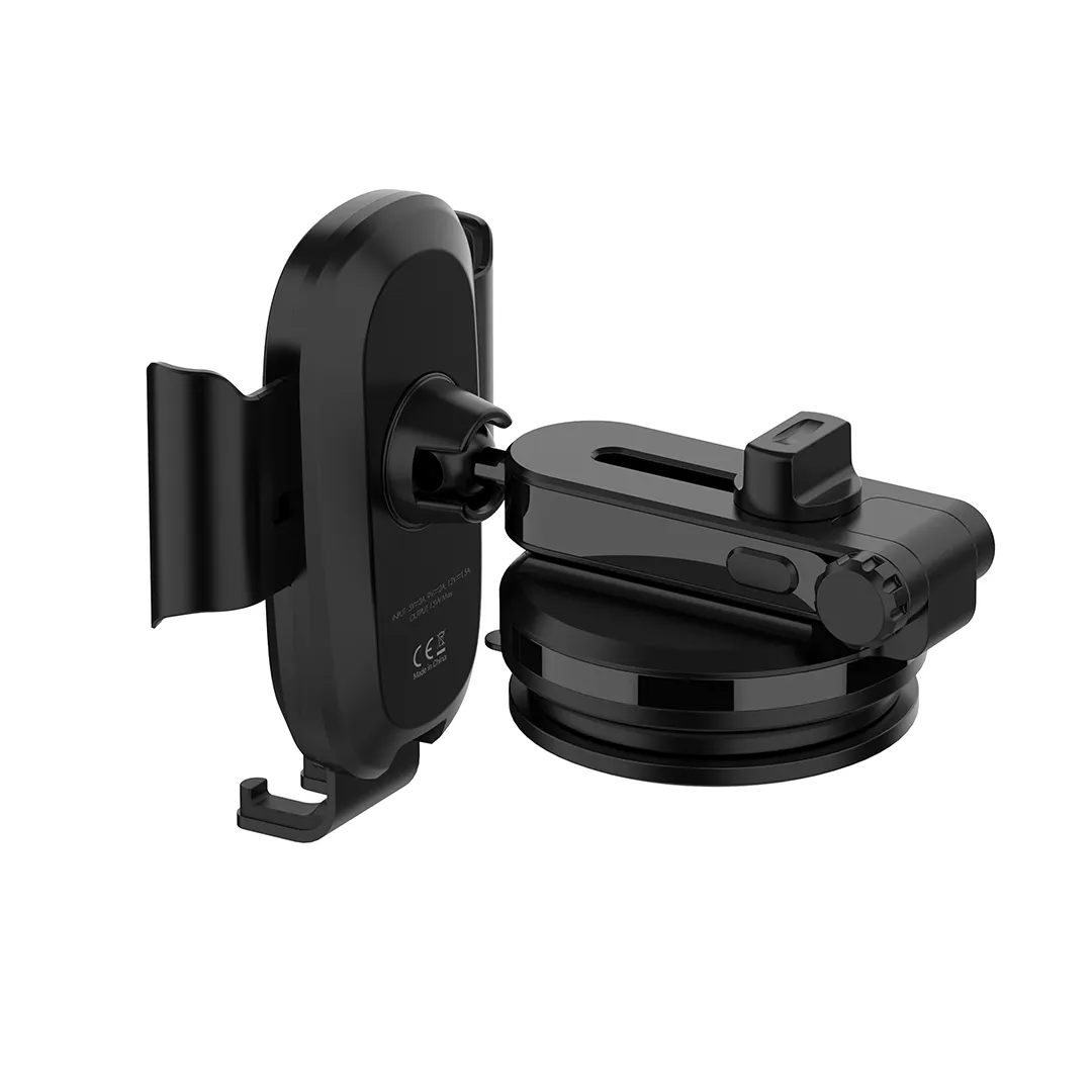 LDNIO 15W Wireless Charging Car Mount with Auto Clamp