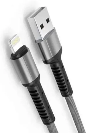 LDNIO TOUGHINESS 2.4A LIGHTNING CABLE 2M