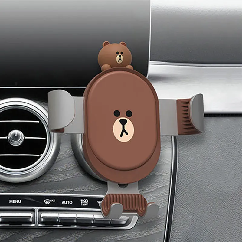 Line Friends Figure Car Gravity Bracket Phone Holder