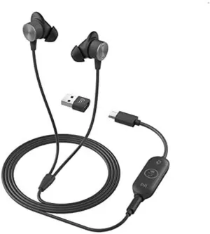 Logitech Zone Wired Earbuds UC 3.5mm/ Type-C/ USB-A