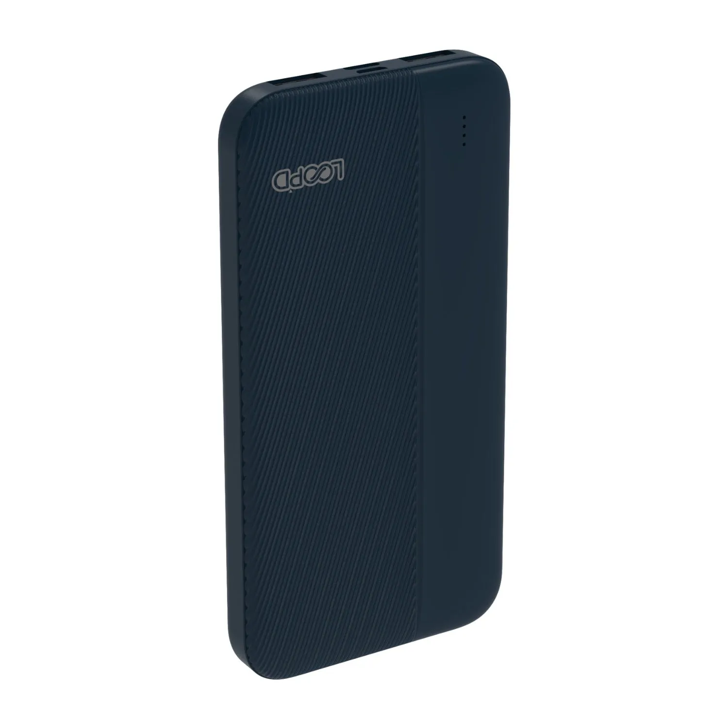 LOOPD 4LED Indicator Powerbank - 10000mAh - Navy Blue (LPPB-100004LD-N)