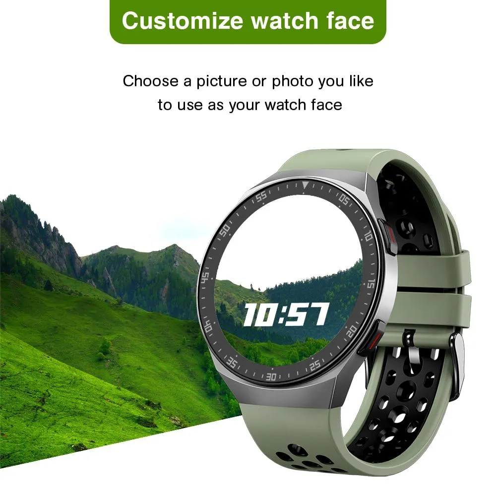 Men Bluetooth Call Full Touch Screen Smart Watches