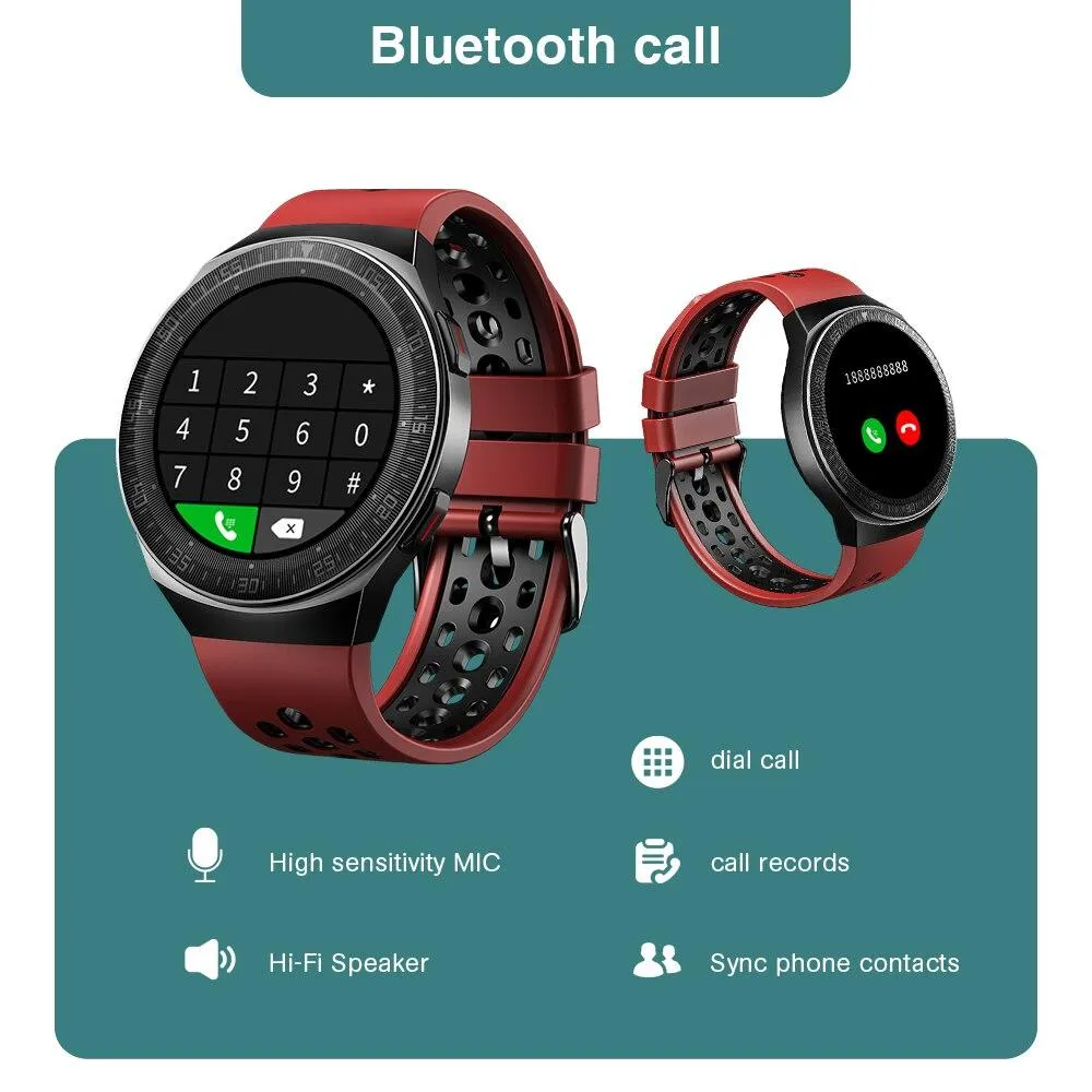 Men Bluetooth Call Full Touch Screen Smart Watches