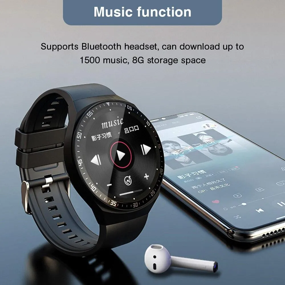 Men Bluetooth Call Full Touch Screen Smart Watches