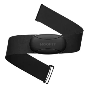 MOOFIT HR8 Heart Rate Monitor Chest Strap Bluetooth & ANT  IP67 Waterproof HRM HR Sensor Compatible with Zwift, Wahoo, Endomondo