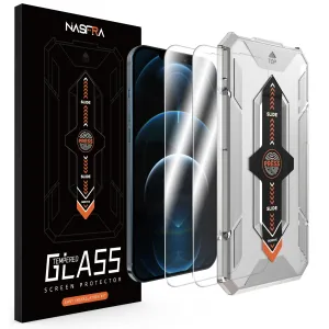 Nasfra High Quality 2 in 1 Screen Protectors with Easy Installation