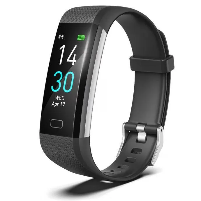 Nivo Smart Bracelet Watch 0.96" Display/Heart Rate/Step Count/Sleep Tracking SmartWatch