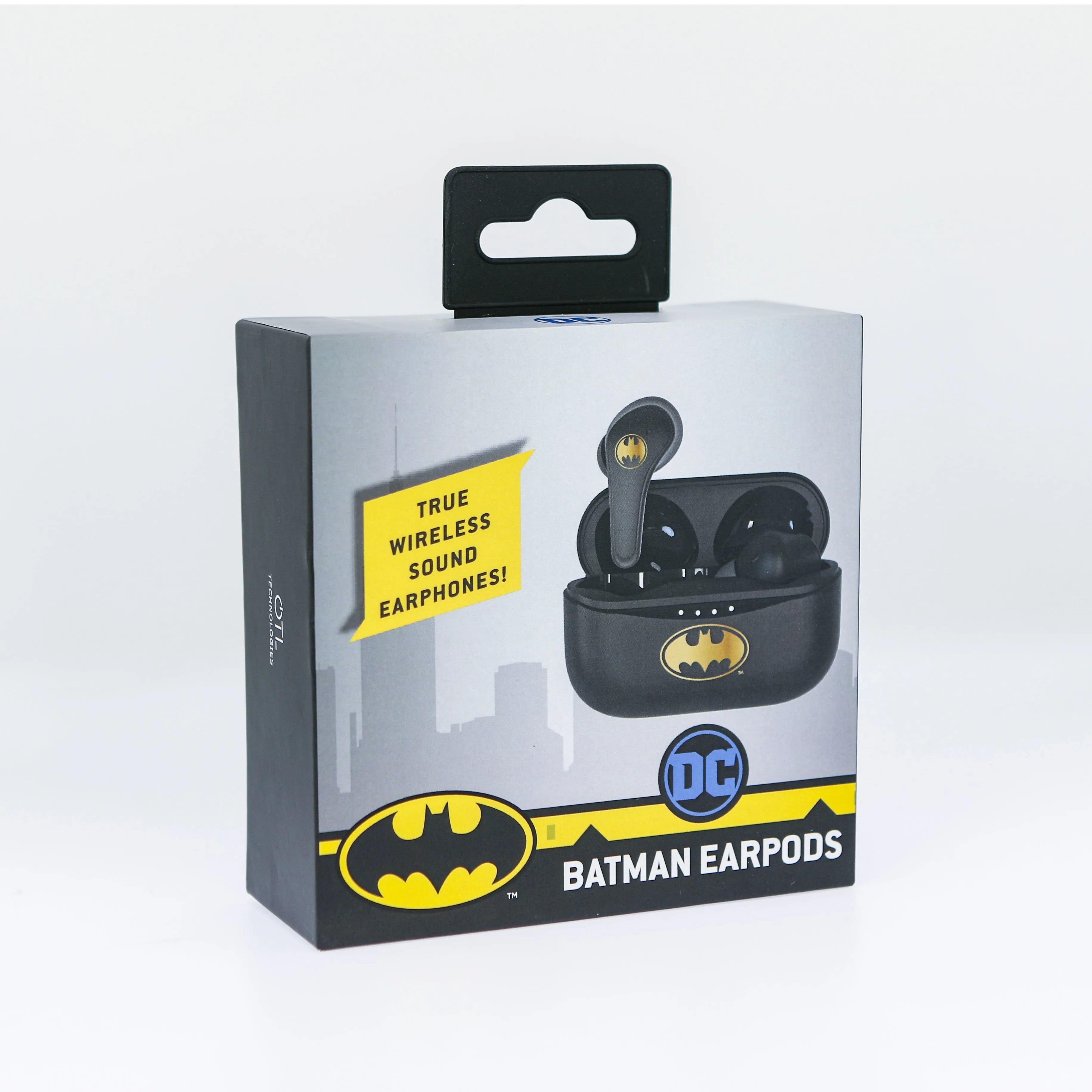 OTL DC Comics Batman TWS In-Ear Wireless Earbuds - Black | DC0857